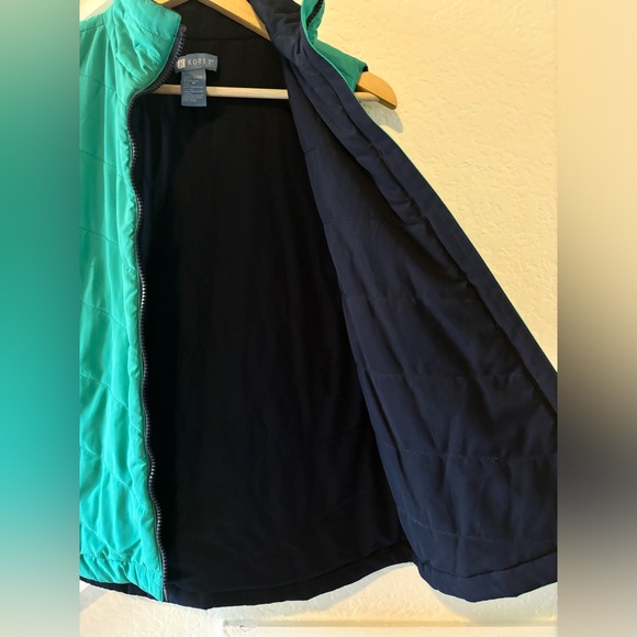 Koret Women’s Fleece Lined Vest Medium Mint Green Polyester Winter Outdoor - Picture 6 of 16